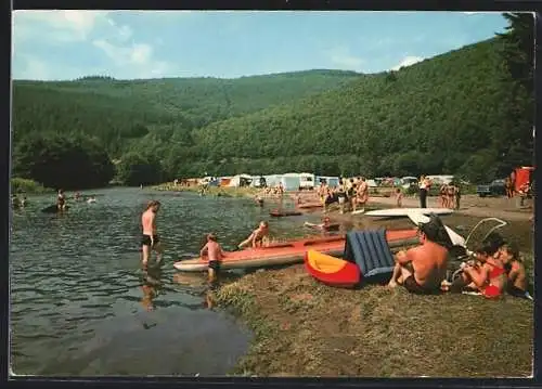 AK La Roche-en-Ardennes, Camping Lohan, Vantomme-Vandamme