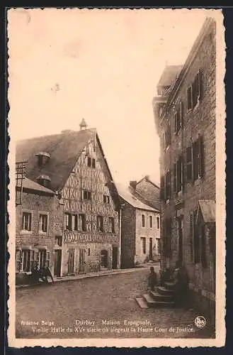 AK Durbuy /Ardenne Belge, Maison Espagnole