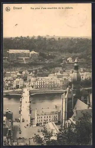 AK Dinant, Vue prise d`une meurtrière de la citadelle