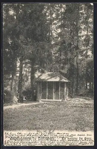 AK Carlsbourg, Etablissement de Carlsbourg, La volière du parc