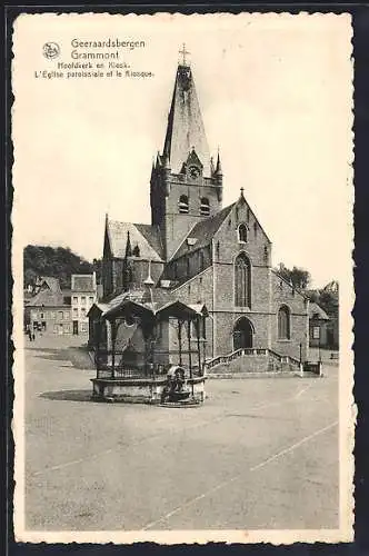 AK Geeraardsbergen, Hoofdkerk en Kiosk