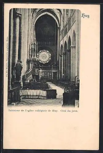 AK Huy, Interieur de l`eglise collégiale