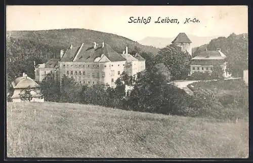 AK Leiben /N.-Oe., Schloss Leiben