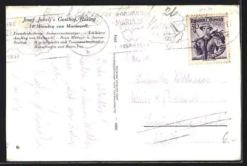 AK Mariazell, Rasing, Josef Jakeljs Gasthof