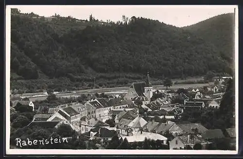 AK Rabenstein, Teilansicht mit Kirche