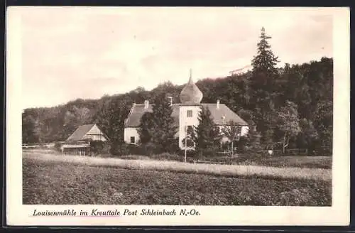 AK Schleinbach, Louisenmühle im Kreuttale