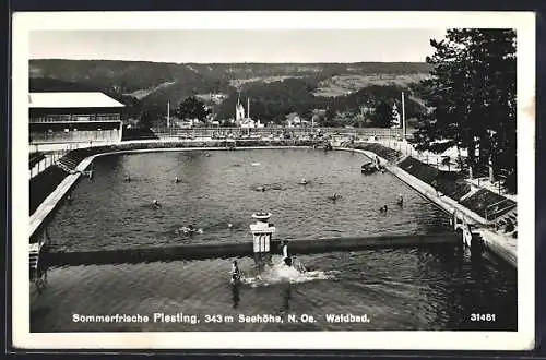 AK Piesting, Partie im Waldbad