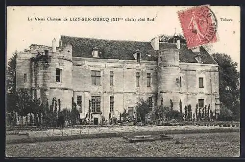 AK Lizy-sur-Ourcq, Le Vieux Château côté Sud (XIIe siècle)