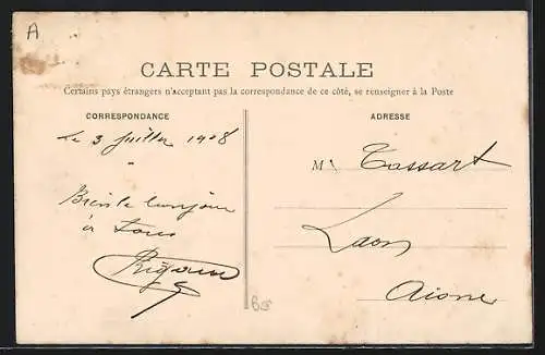 AK Jouarre, Intérieur de la Crypte Saint-Paul, VIIe siècle, Les Tombeaux