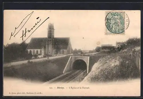 AK Hericy, L`Église et le Tunnel