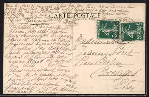 AK Fontainebleau, Jardin du Park-Hôtel Lécos, 36 Rue du Parc