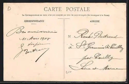 AK Crécy, Un moulin sur le Morin