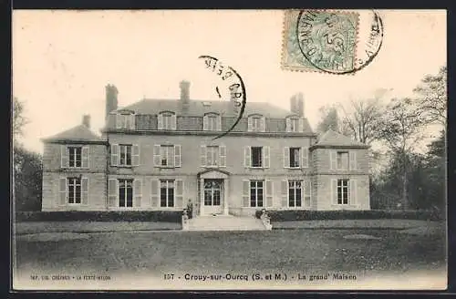 AK Crouy-sur-Ourcq, La grande Maison