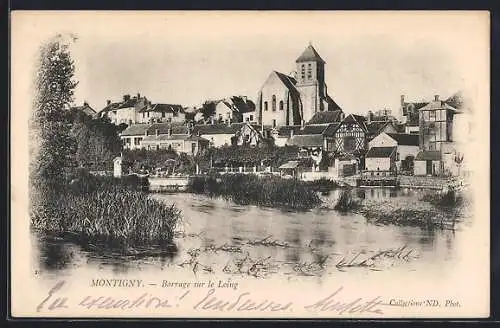 AK Montigny, Barrage sur le Loing