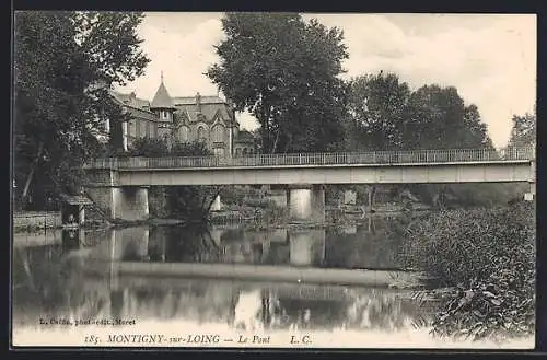 AK Montigny-sur-Loing, Le Pont