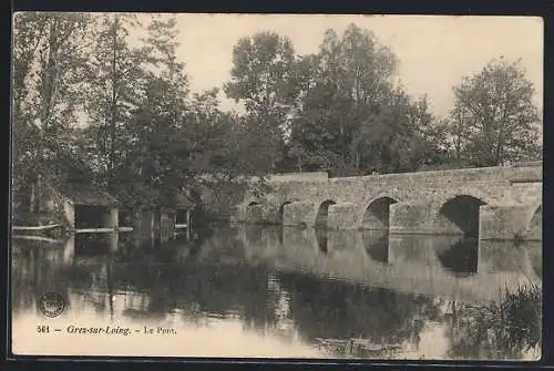 AK Grez-sur-Loing, Le Pont