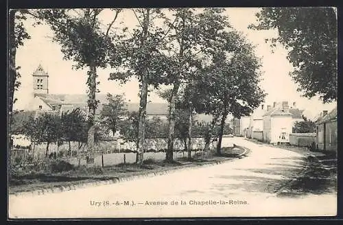 AK Ury, Avenue de la Chapelle-la-Reine