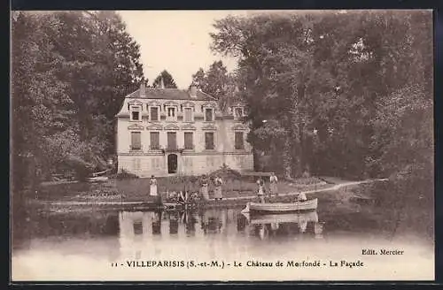 AK Villeparisis, Le Château de Morfondé, La Facade