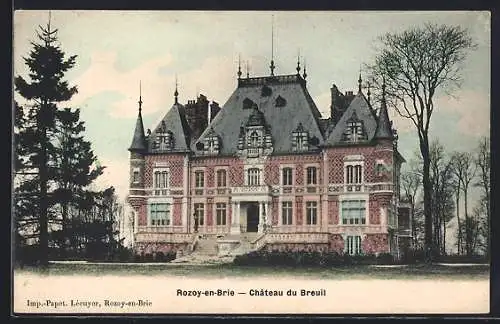 AK Rozoy-en-Brie, Château du Breuil