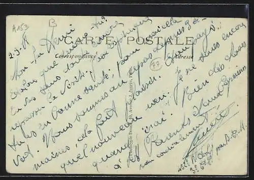 AK Rozoy-en-Brie, Route de Courpalay