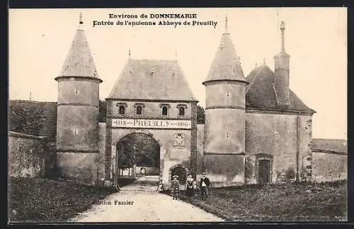 AK Preuilly, Entrée de l`ancienne Abbaye de Preuilly