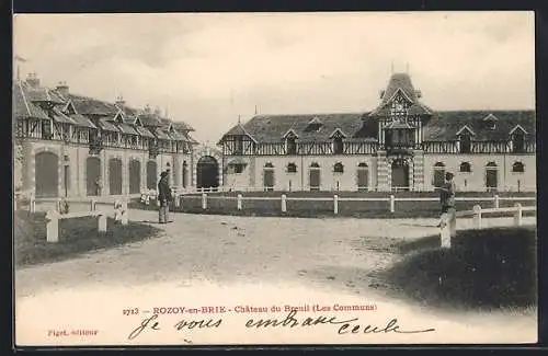 AK Rozoy-en-Brie, Château du Breuil (Les Communs)