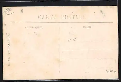 AK Provins, La Côte de la Ville haute et chemin des Grandes-Écoles avec vue sur la ville et les environs