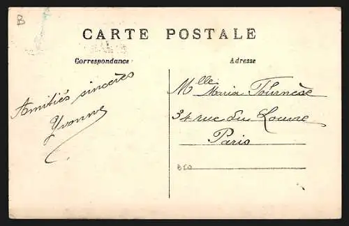 AK Trilbardou, Le Château « Un coin du Parc »