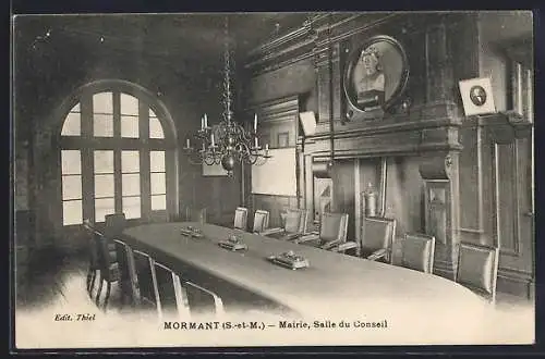 AK Mormant, Mairie, Salle du Conseil