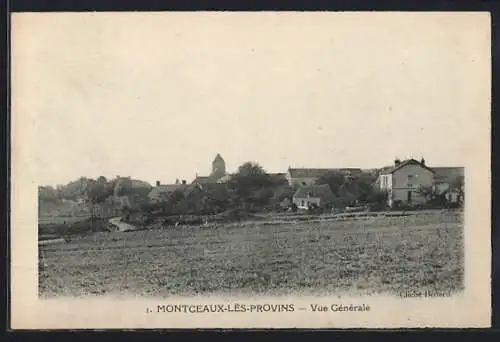 AK Montceaux-lès-Provins, Vue Générale