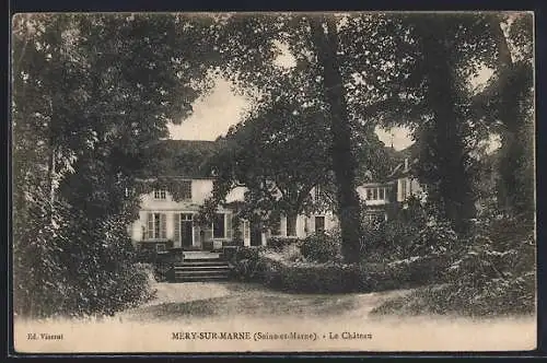 AK Méry-sur-Marne, Le Château