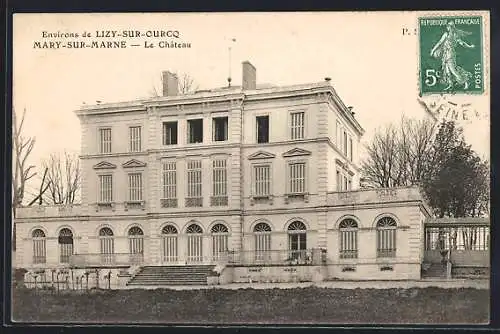 AK Mary-sur-Marne, Le Château