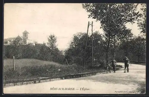 AK Méry-sur-Marne, L`Église