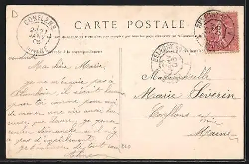 AK Flamboin, Le Château des Hommes (côté Est)