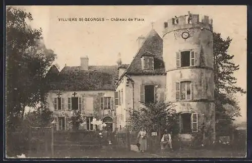 AK Villiers-Saint-Georges, Château de Flaix