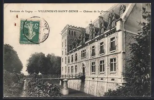 AK Villeneuve-Saint-Denis, Château de la Guette