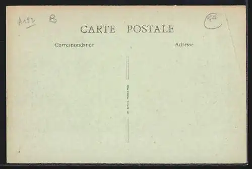 AK Montceaux-lès-Provins, La Ferme de Villobion bombardée en Septembre 1914