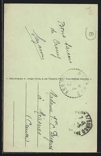 AK Crouy-sur-Ourcq, Tour du XIVe siècle