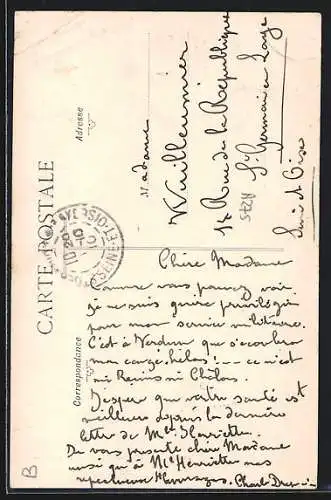 AK Crouy-sur-Ourcq, Donjon du Vieux Château (XIVe siècle)