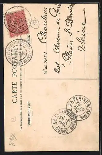 AK La Chapelle-la-Reine, L`Église et son architecture ancienne