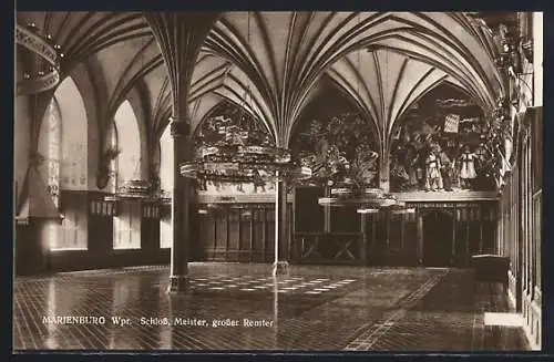 AK Marienburg, Schloss, Meister, grosser Remter