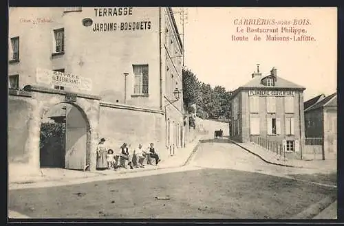 AK Carrières-sous-Bois, Le Restaurant Philippe, Route de Maisons-Laffitte