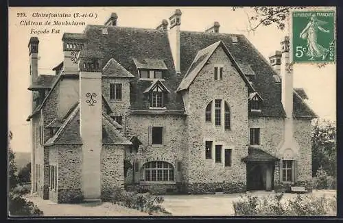 AK Clairefontaine, Château de Maubuisson, Facade Est