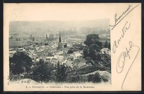 AK Chevreuse, Panorama, Vue prise de la Madeleine