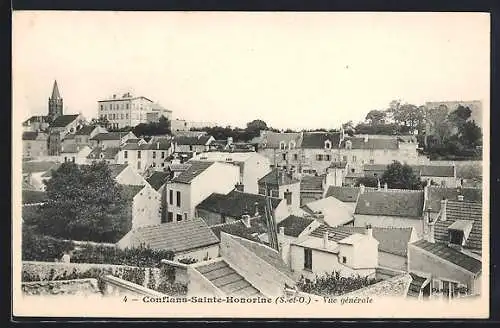 AK Conflans-Sainte-Honorine, Vue générale