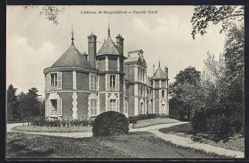 AK Goupillères, Château de Goupillères, Facade Nord