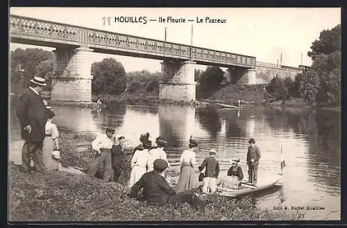 AK Houilles, Île Fleurie, Le Passeur