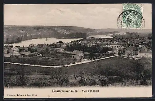 AK Bonnières-sur-Seine, Vue générale