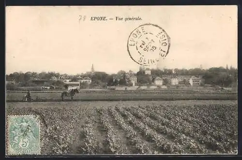 AK Épône, Vue générale