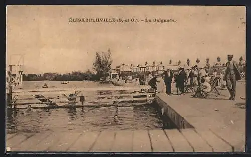 AK Élisabethville, La Baignade